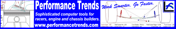 Sophisticated computer tools for racers,engine builders and chassis builders Performance Trends